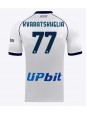 SSC Napoli Khvicha Kvaratskhelia #77 Vieraspaita 2023-24 Lyhythihainen